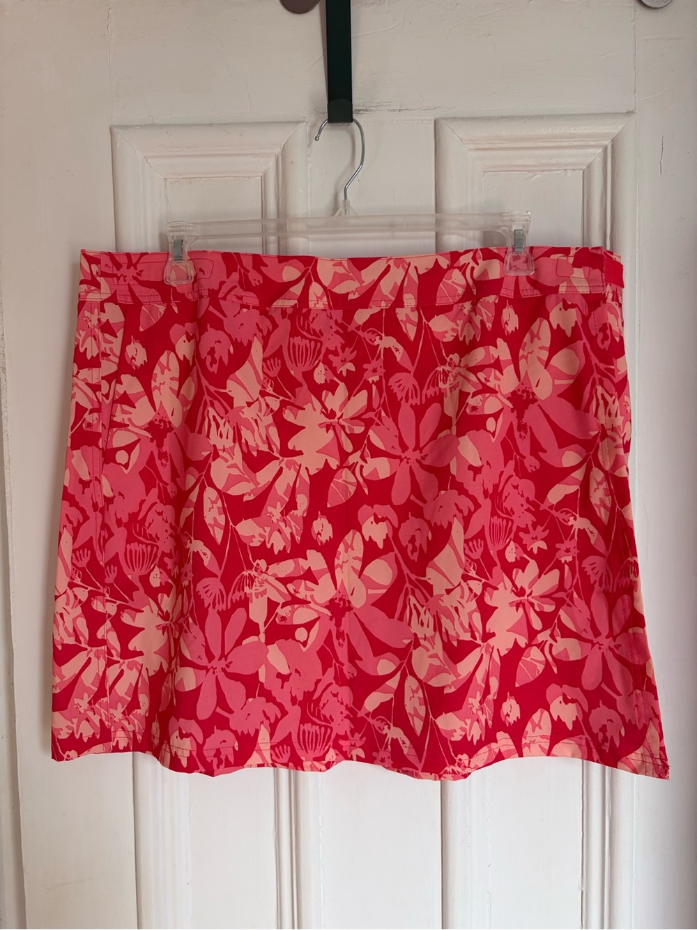 NWT Pink Floral Rip Skirt